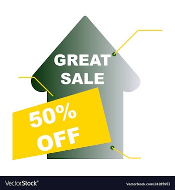 Super sale - creative banner abstract concept vector image