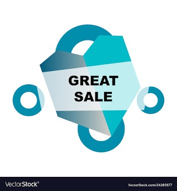 Super sale - creative banner abstract concept vector image