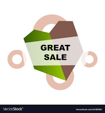Super sale - creative banner abstract concept vector image