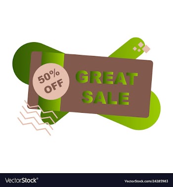 Super sale - creative banner abstract concept vector image