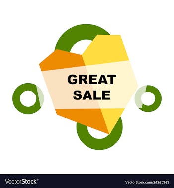 Super sale - creative banner abstract concept vector image