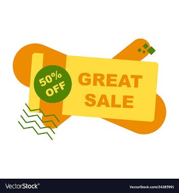 Super sale - creative banner abstract concept vector image