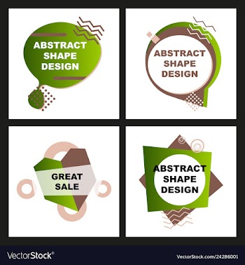 Super sale - creative banner abstract concept vector image