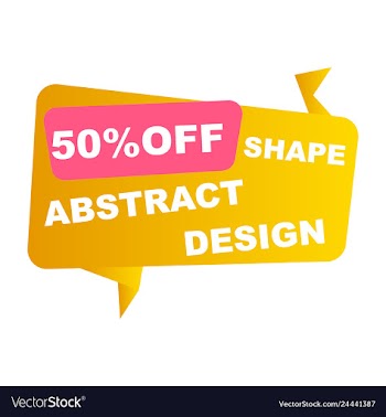 Super sale - creative banner abstract concept vector image