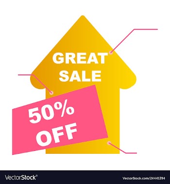 Super sale - creative banner abstract concept vector image