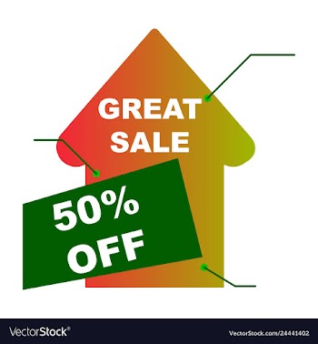 Super sale - creative banner abstract concept vector image