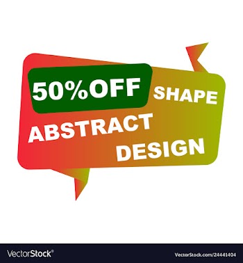 Super sale - creative banner abstract concept vector image