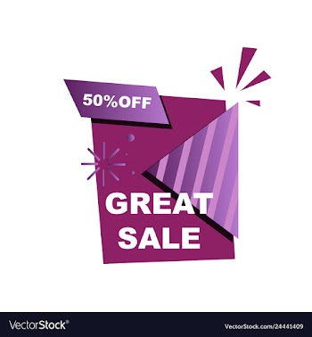 Super sale - creative banner abstract concept vector image