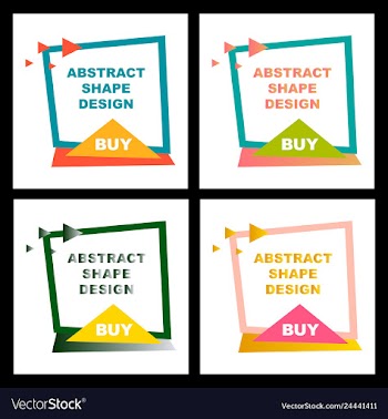 Super sale - creative banner abstract concept vector image