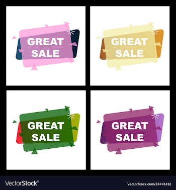 Super sale - creative banner abstract concept vector image