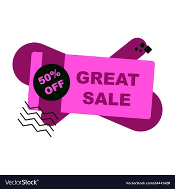 Super sale - creative banner abstract concept vector image