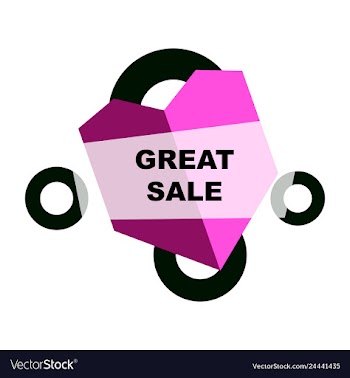 Super sale - creative banner abstract concept vector image