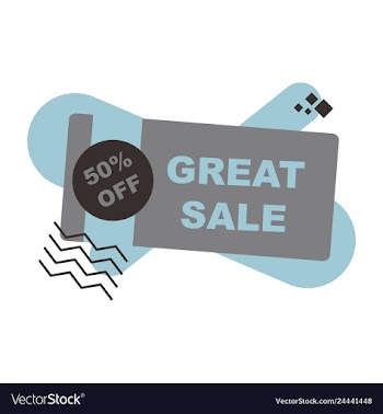 Super sale - creative banner abstract concept vector image