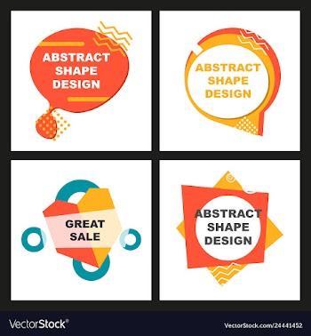 Super sale - creative banner abstract concept vector image