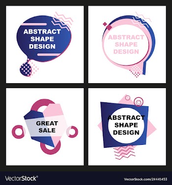 Super sale - creative banner abstract concept vector image