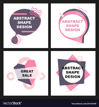 Super sale - creative banner abstract concept vector image