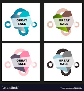 Super sale - creative banner abstract concept vector image