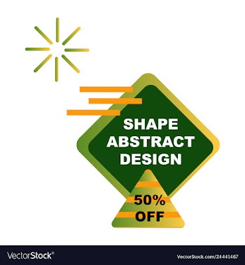 Super sale - creative banner abstract concept vector image