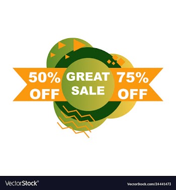 Super sale - creative banner abstract concept vector image