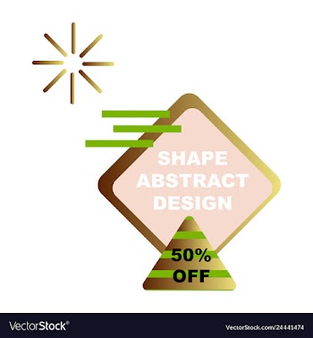 Super sale - creative banner abstract concept vector image