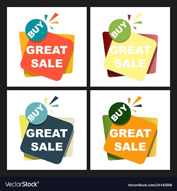 Super sale - creative banner abstract concept vector image