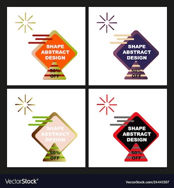 Super sale - creative banner abstract concept vector image