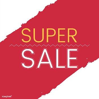 Super sale promotion announcement vector | Free stock vector - 512049