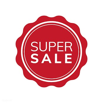Super sale promotion badge vector | Free stock vector - 471017
