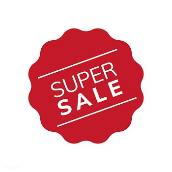 Super sale promotion badge vector | Free stock vector - 471061