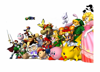 Super Smash Bros Png - Super Smash Bros Melee Characters Png ...