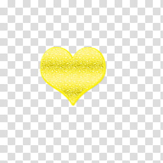 Super , yellow heart art transparent background PNG clipart