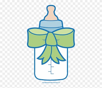 Superb Baby Shower Clip Art Clipart Free Download Best - Baby Bottle Clip Art Boy