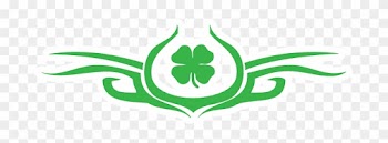 Superb Clover Tattoo Design Photo - Tribal Four Leaf Clover