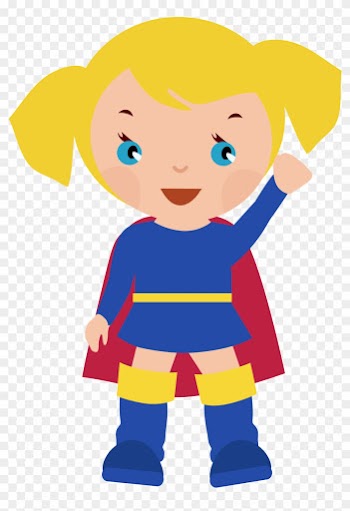 Supergirl Clipart - Superhero Girl Clip Art