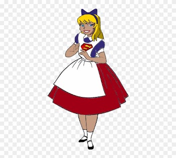 Supergirl In Wonderland By Darthraner83 - Supergirl Dc Superhero Girl