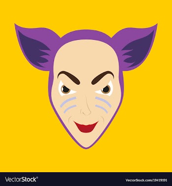 Superhero animal cartoon flat vector image