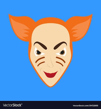 Superhero animal cartoon flat vector image
