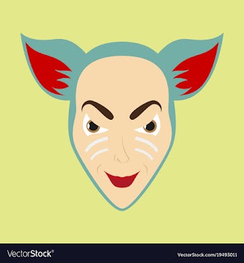 Superhero animal cartoon flat vector image