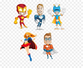 Superhero Cartoon Clip art - Super hero 