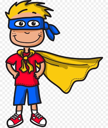 Superhero Clip art Image Poster - hero 