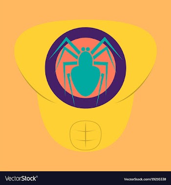 Superhero color flat badges emblems logos vector image