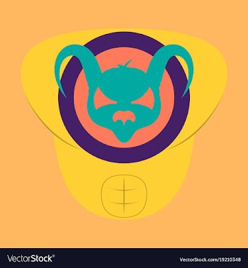 Superhero color flat badges emblems logos vector image
