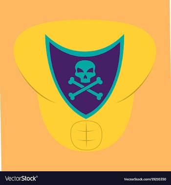 Superhero color flat badges emblems logos vector image