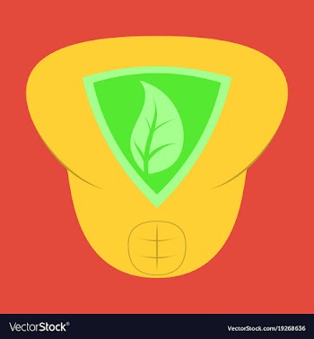 Superhero color flat badges emblems logos vector image