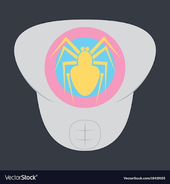 Superhero color flat badges emblems logos vector image