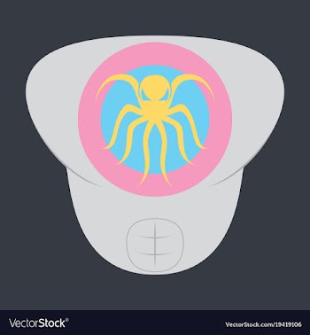 Superhero color flat badges emblems logos vector image