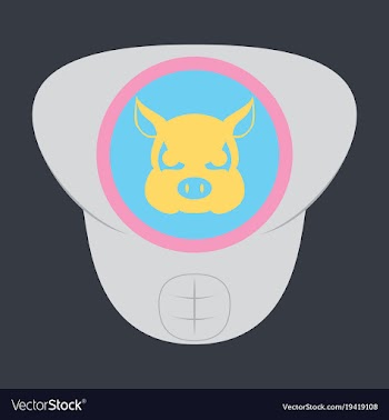 Superhero color flat badges emblems logos vector image