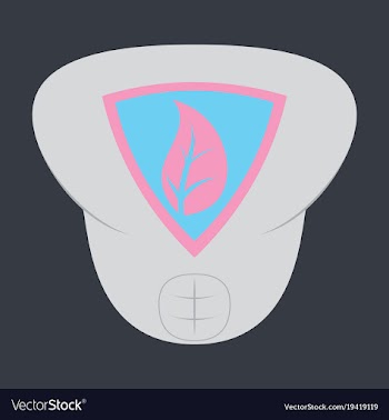 Superhero color flat badges emblems logos vector image