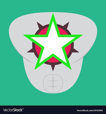 Superhero color flat badges emblems logos vector image