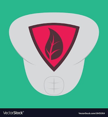 Superhero color flat badges emblems logos vector image